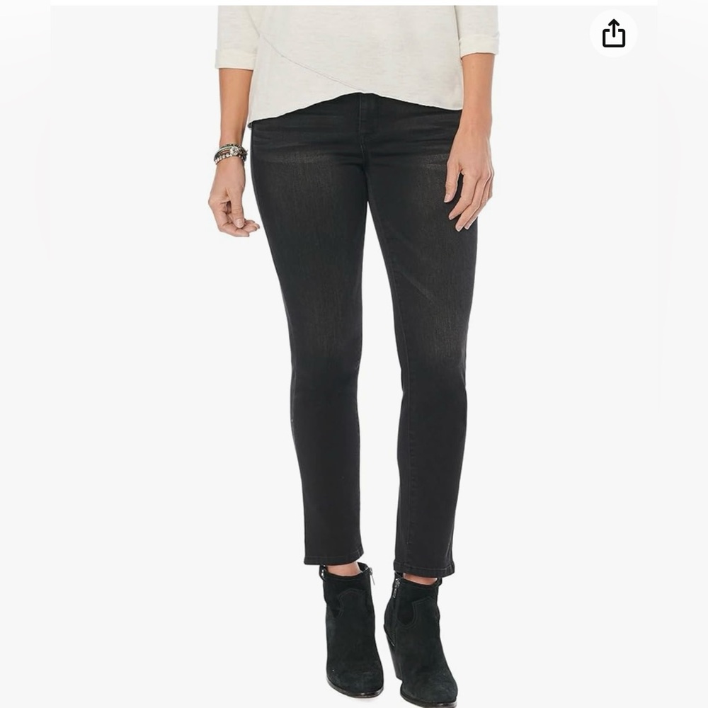 Democracy AB Solution‎ jeans size 10 Booty Lift black jeans jeggings 🖤🖤